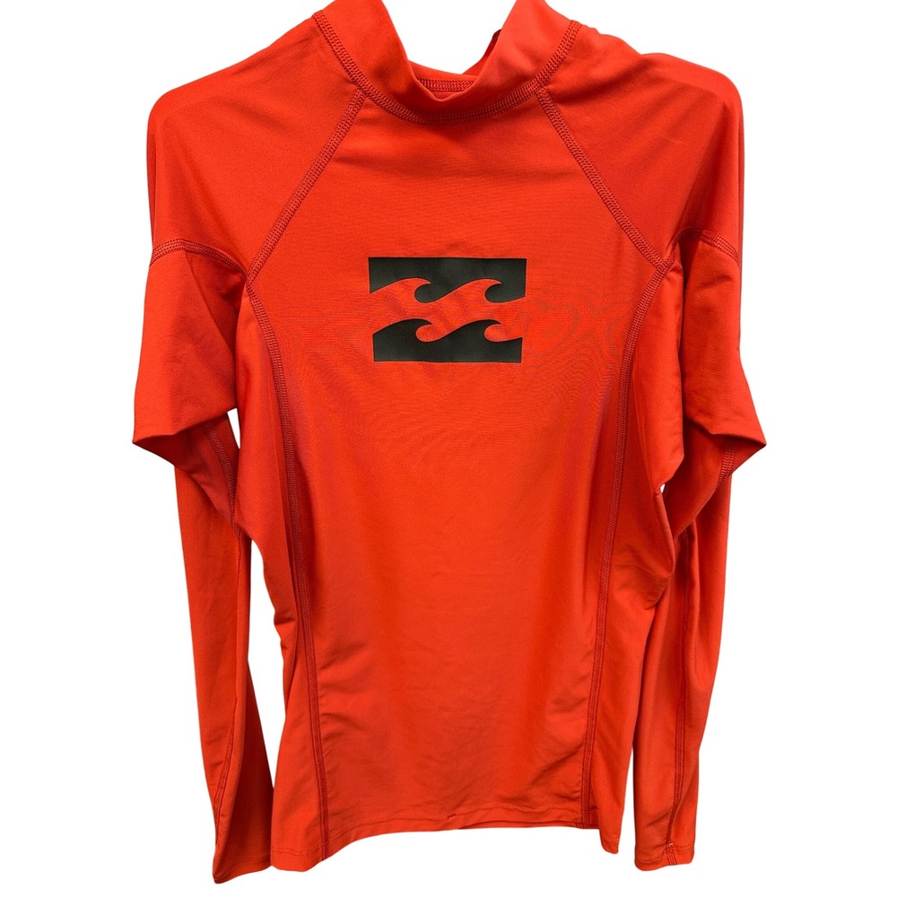 Billabong Rash Guard UVA/UVB Protection Long Sleeve Swim‎ Shirt Small